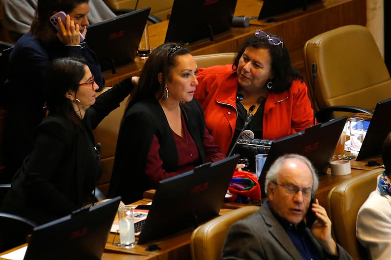 Valparaiso, 31 de mayo de 2023
La diputada Marisela Santibanez durante la sesion de la Camara de Diputados
Sebastian Cisternas/Aton Chile