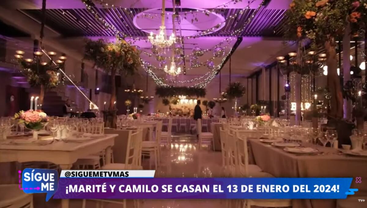 El lugar donde Marité Matus y Camilo Huerta se casarán.