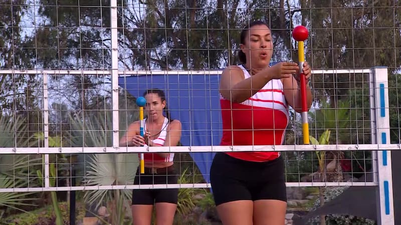La modelo ganó su duelo de salvación.