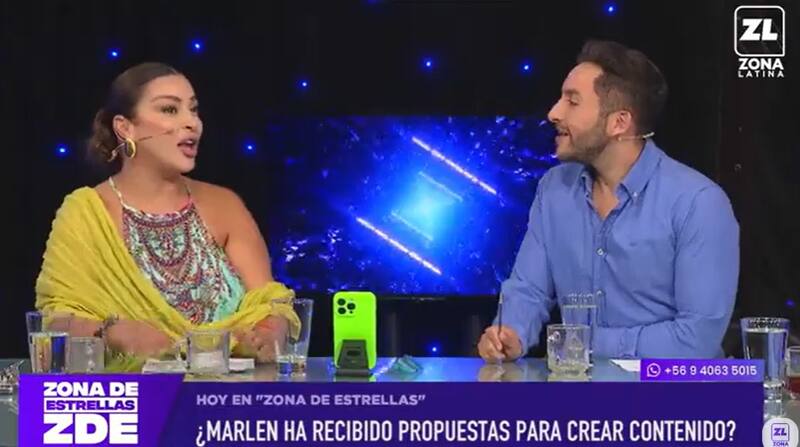 La figura de TV se refirió a un posible ingreso a las plataformas para adultos. Créditos: Pantallazo Zona Latina