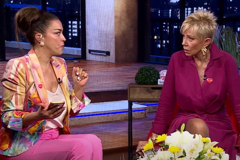 Marlen Olivari y Raquel Argandoña en "Tal Cual".