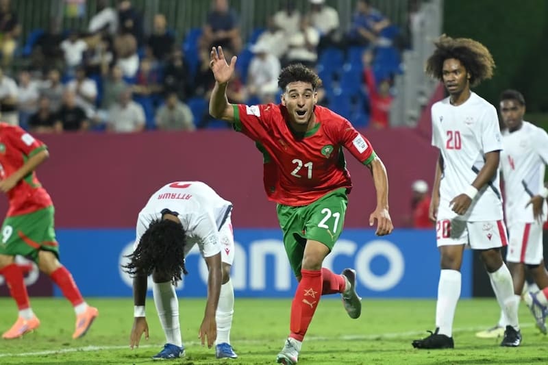 venció 16-0 a Nueva Caledonia en el Mundial Sub 17. Foto: FIFA.