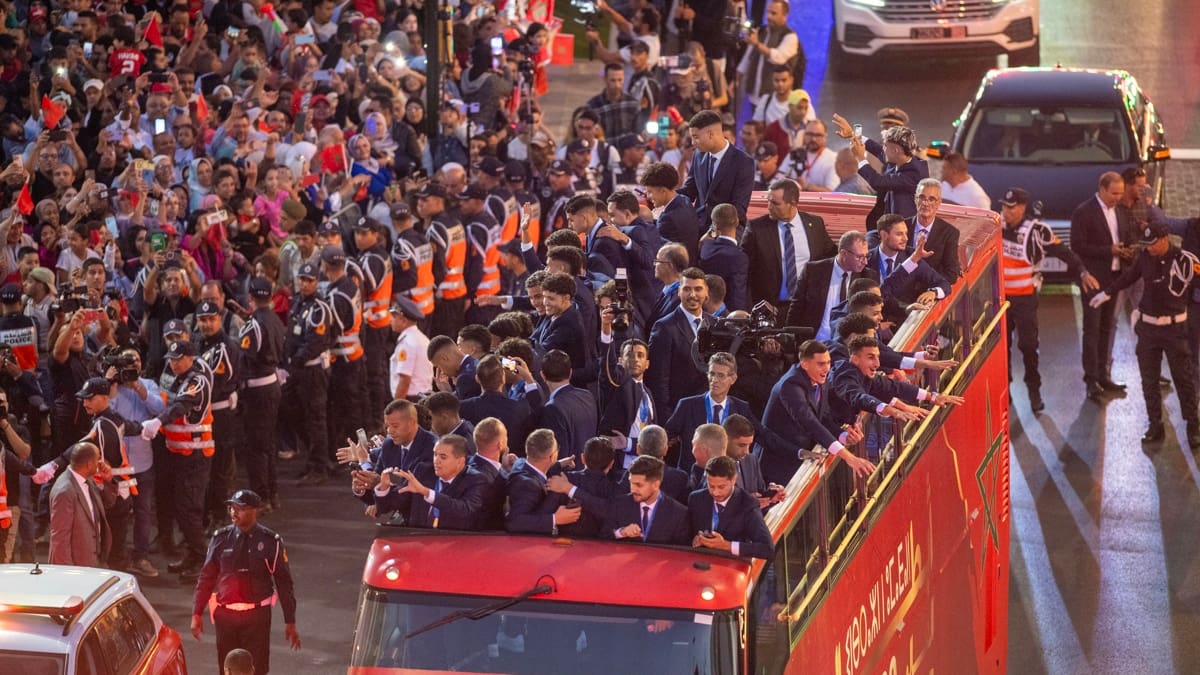VIDEO | Como rockstars: Así recibieron en Marruecos a los campeones del Mundial Sub 20