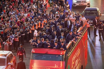 VIDEO | Como rockstars: Así recibieron en Marruecos a los campeones del Mundial Sub 20