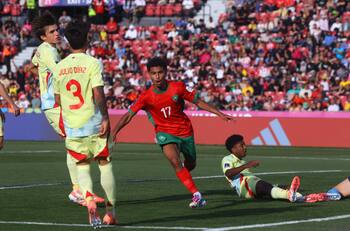 Sorpresa en el Mundial Sub 20: Marruecos derrotó a España en el Estadio Nacional