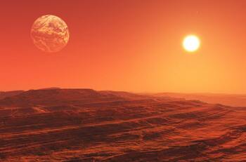 Revelan inéditas imágenes de lo que habría sido el lago más grande de Marte