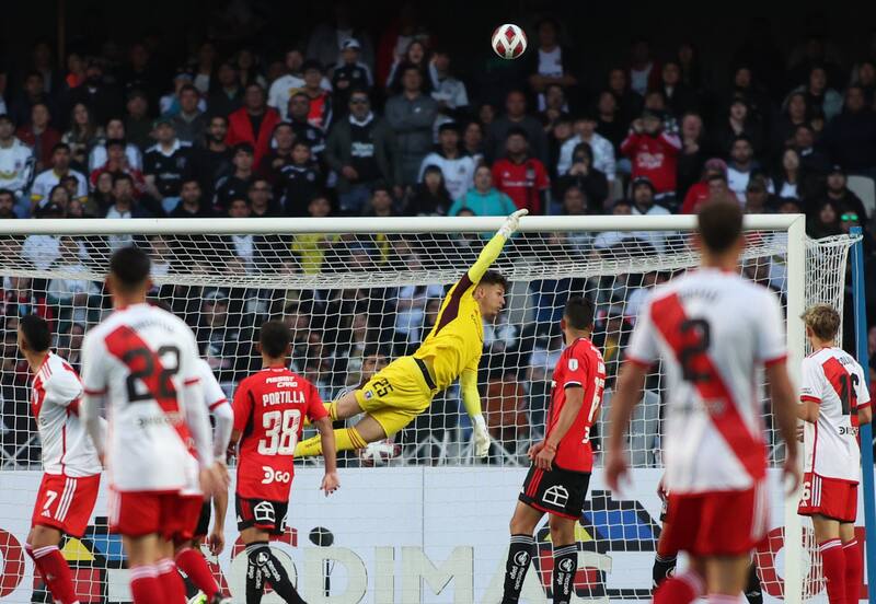 en el amistoso de Colo Colo ante River Plate en Concepción. (Foto: Colo Colo)