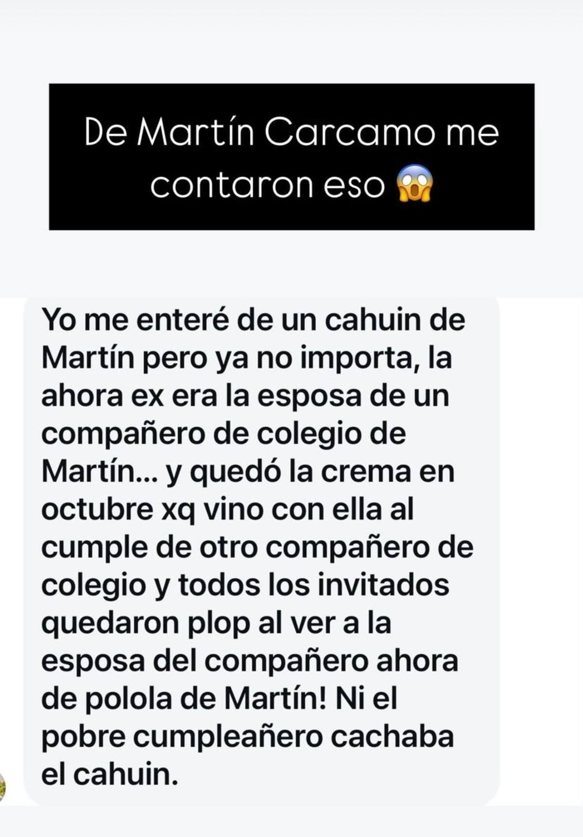 tendría nueva pareja y sería la ex esposa de un amigo.