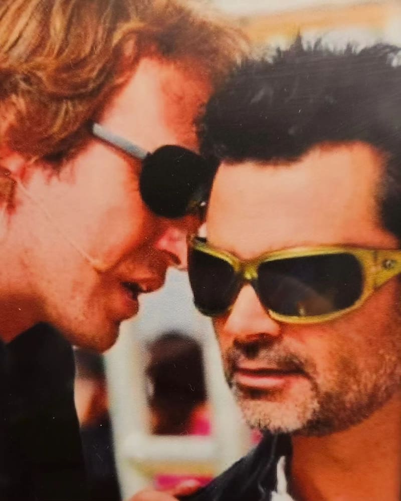 Martín Cárcamo y Felipe Camiroaga