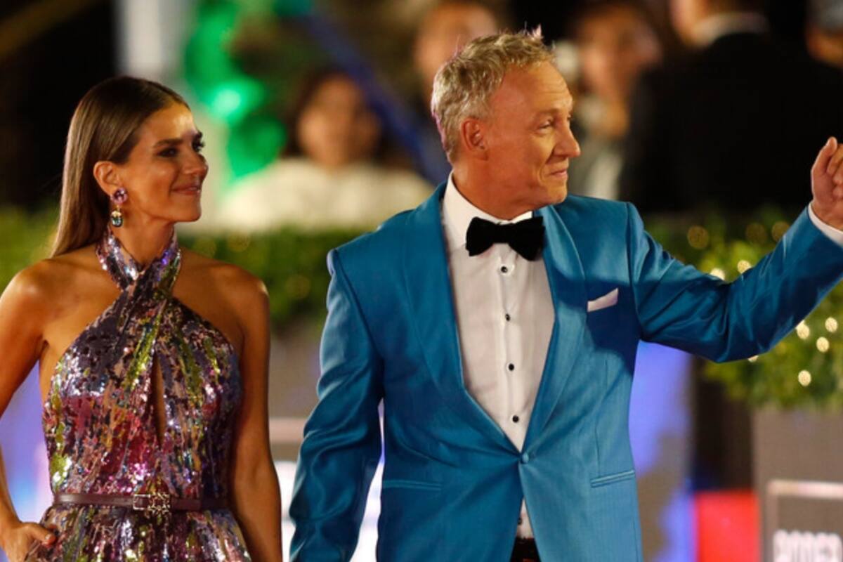 Martín Cárcamo y María Luisa animaron el Festival de Viña 2023. Créditos: AtonChile.