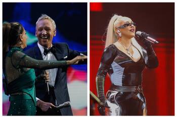 Festival de Viña 2023: Martín Cárcamo y María Luisa Godoy presentaron a Christina Aguilera junto al público