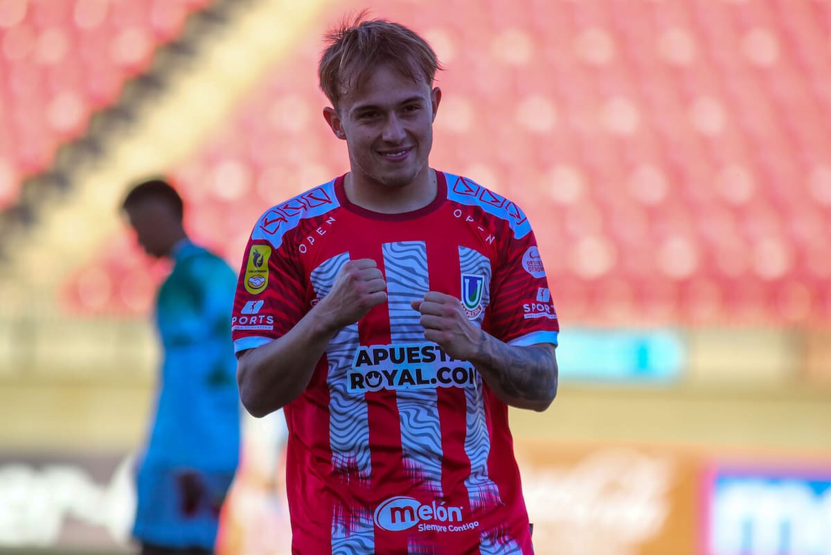 El zurdo se lució en la Copa Chile con Unión La Calera. Foto: Aton.