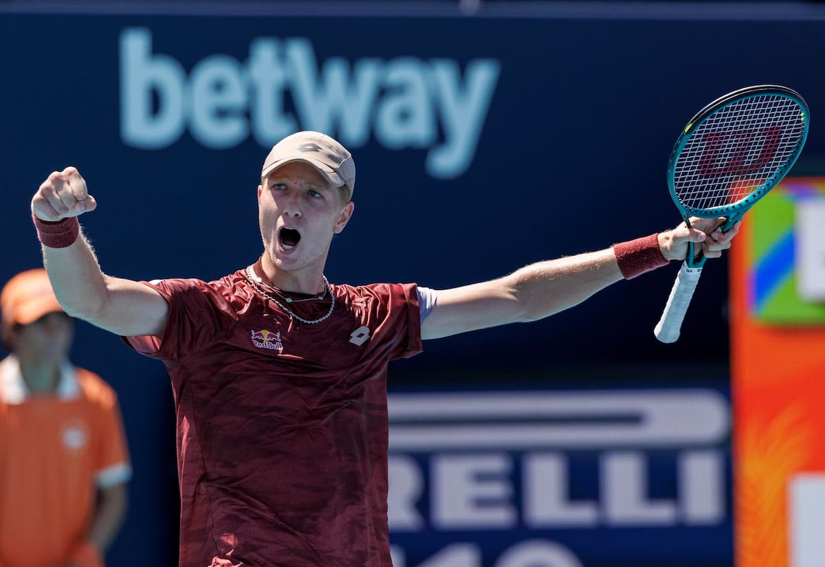 Está sorprendiendo en el Masters 1000 de Miami. EFE
