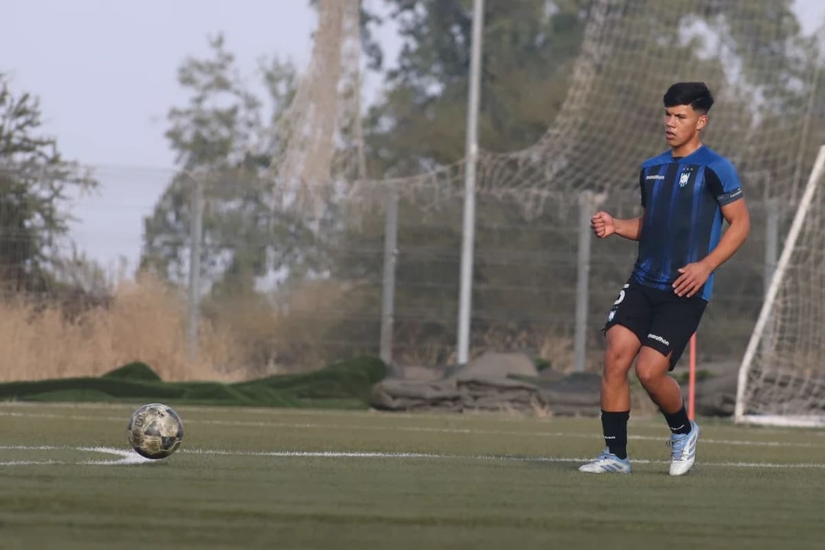 El jugador en las juveniles de Huachipato