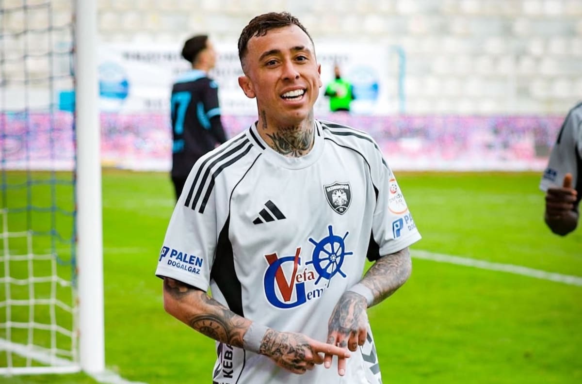 Tras ofrecerse a Colo Colo: Martín Rodríguez vuelve a anotar y va por el ascenso en Turquía