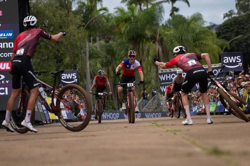 En la UCI MTB World Series.