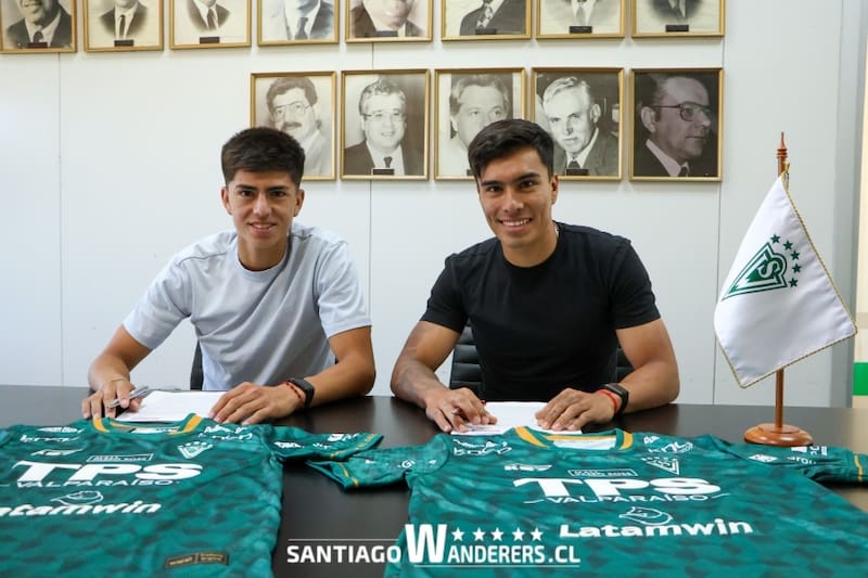 Defenderán la camiseta de Wanderers en 2026. Foto: @swanderers