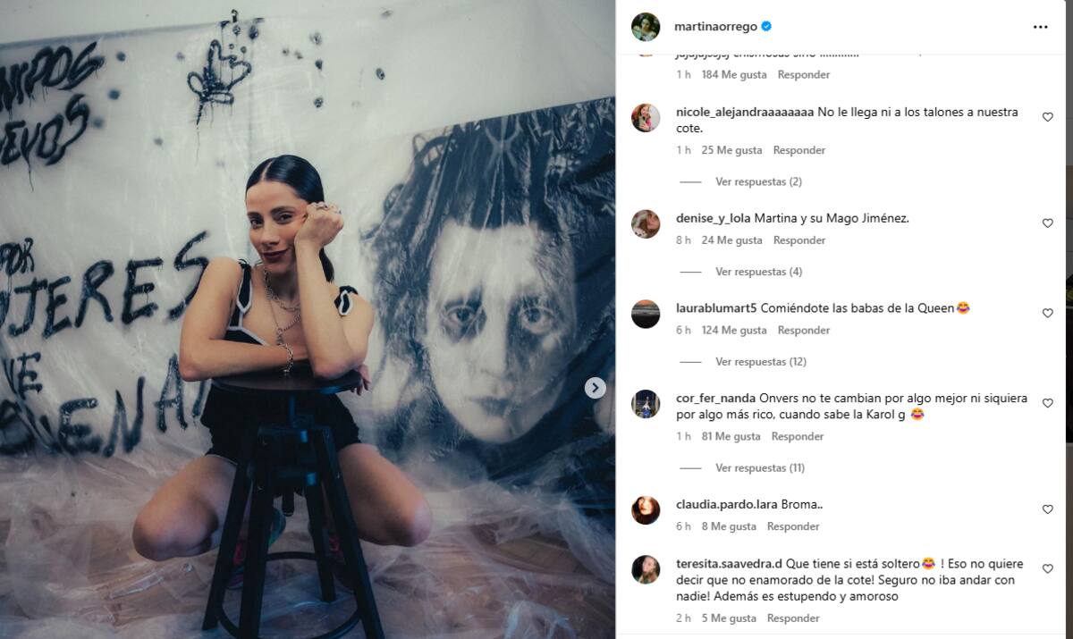 Martina Orrego se llena de desubicados mensajes en redes sociales por romance con Luis Jiménez