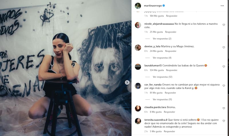 Martina Orrego se llena de desubicados mensajes en redes sociales por romance con Luis Jiménez