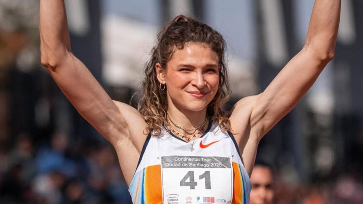 Diamond League: Martina Weil remata sexta en su debut en los 400 metros en Shanghái