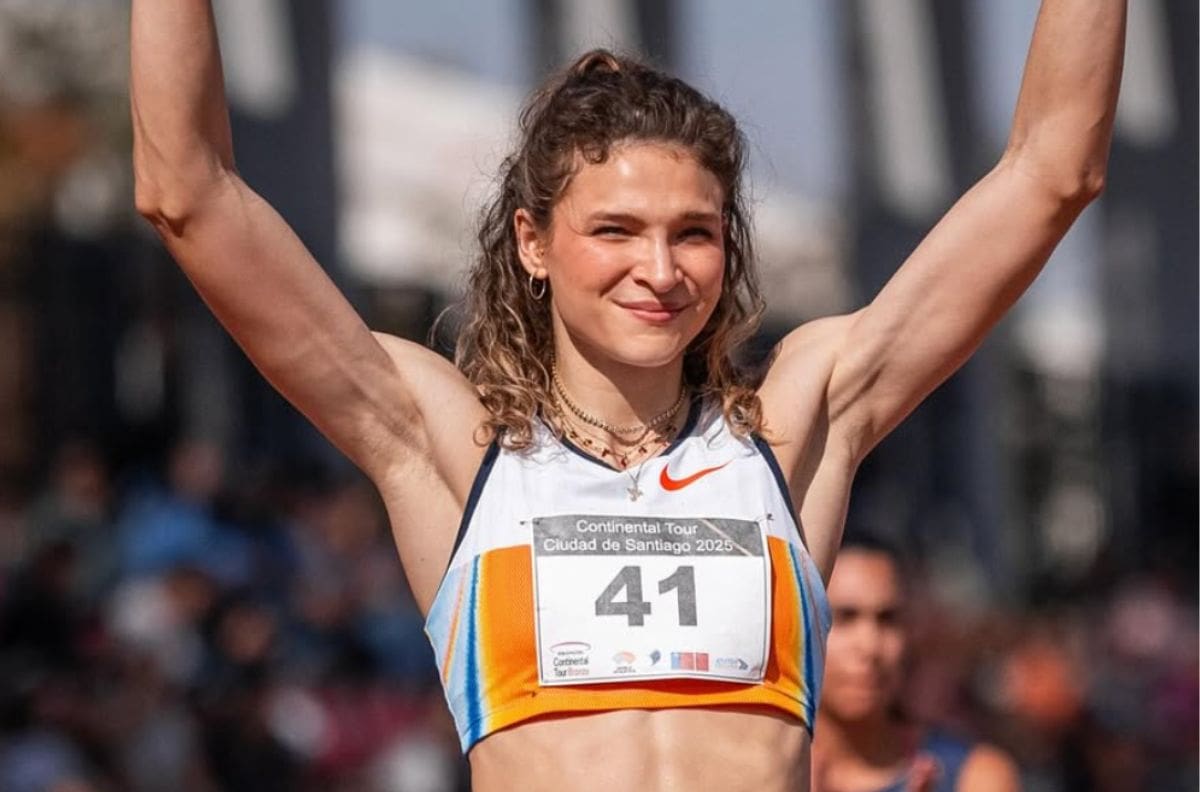 Diamond League: Martina Weil remata sexta en su debut en los 400 metros en Shanghái