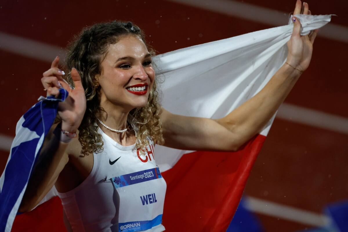 , atleta chilena. Foto: Photosport.