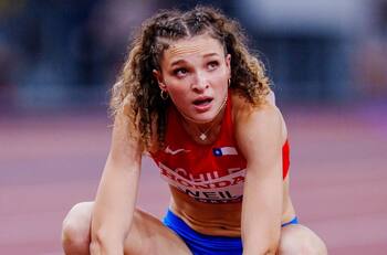 ¡No se pudo! Martina Weil quedó apenas fuera de la final en el Mundial de Atletismo
