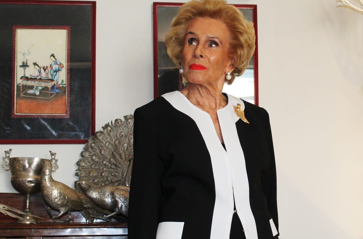 Mary Rose Mac-Gill tiene 90 años cumplido en octubre. Créditos: Instagram