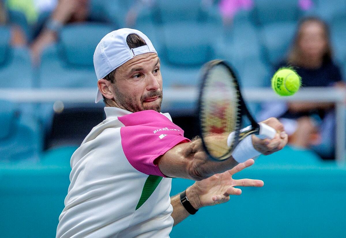 Grigor Dimitrov es el primer semifinalista. EFE