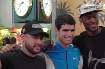 VIDEO | La reunión de estrellas que sorprendió a todos en el Masters 1000 de Miami