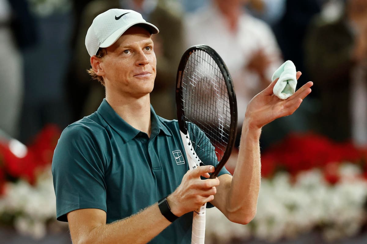 Jannik Sinner quiere ganar su cuarto Masters 1000 del año. EFE