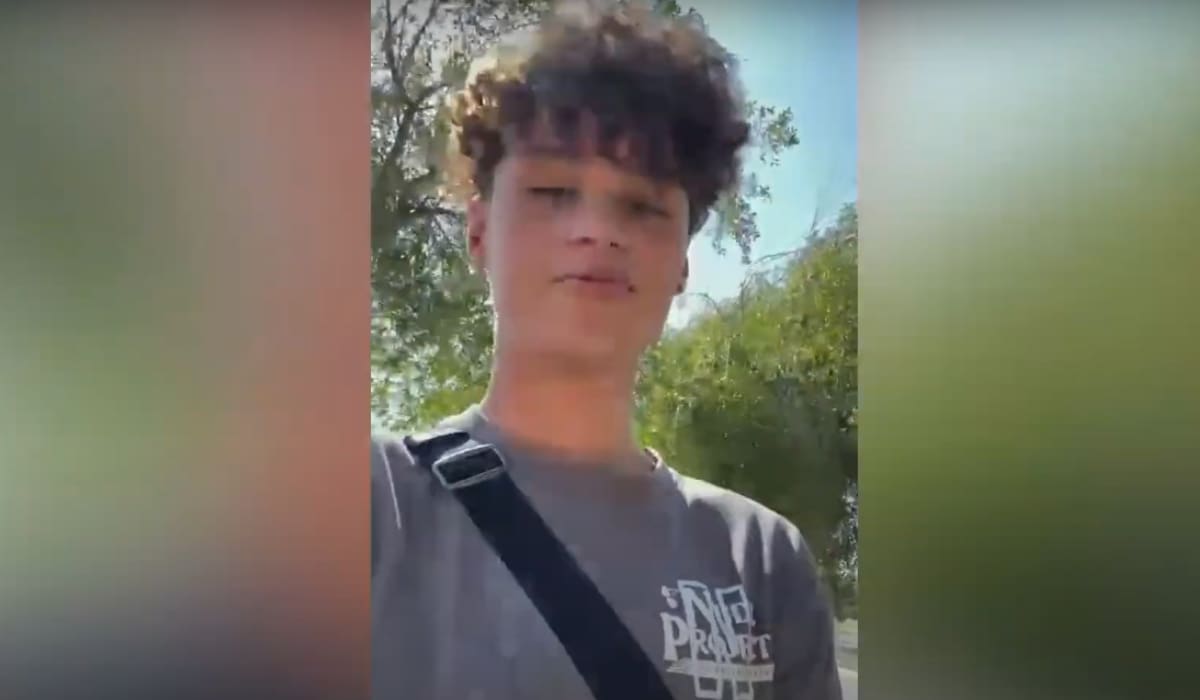 Mateo Neira saludó a Pamela Díaz.