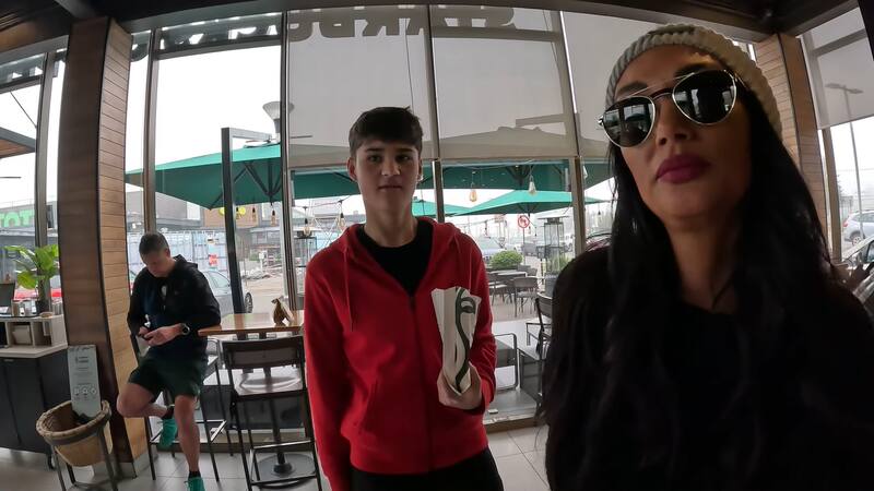 Mateo Neira y Pamela Díaz tuvieron una especial salida familiar