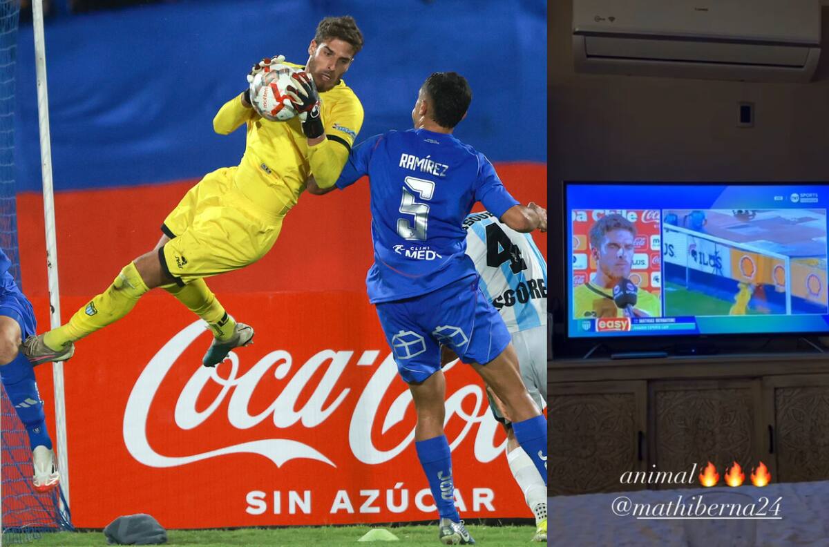 Marco Oroná no se olvida de la U: siguió el partido de Copa Chile y felicitó a este jugador de Magallanes