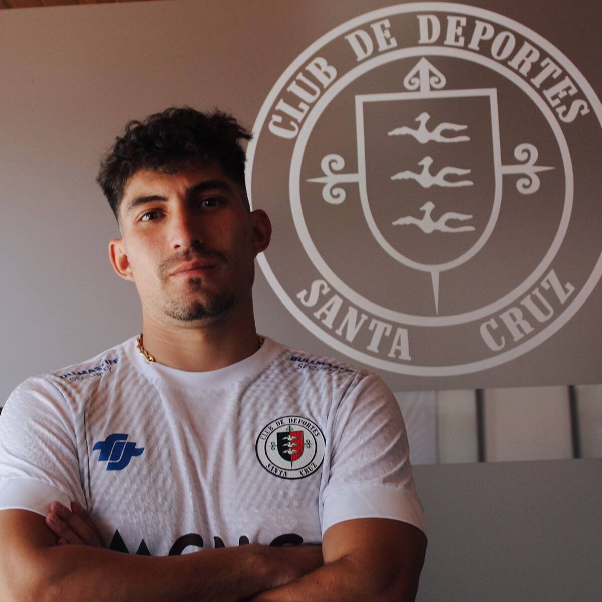 Mathías Pinto, confirmado como refuerzo de Deportes Santa Cruz.