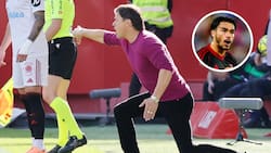 Matías Almeyda llena de elogios al reemplazante de Gabriel Suazo en Sevilla: “está aprovechando”