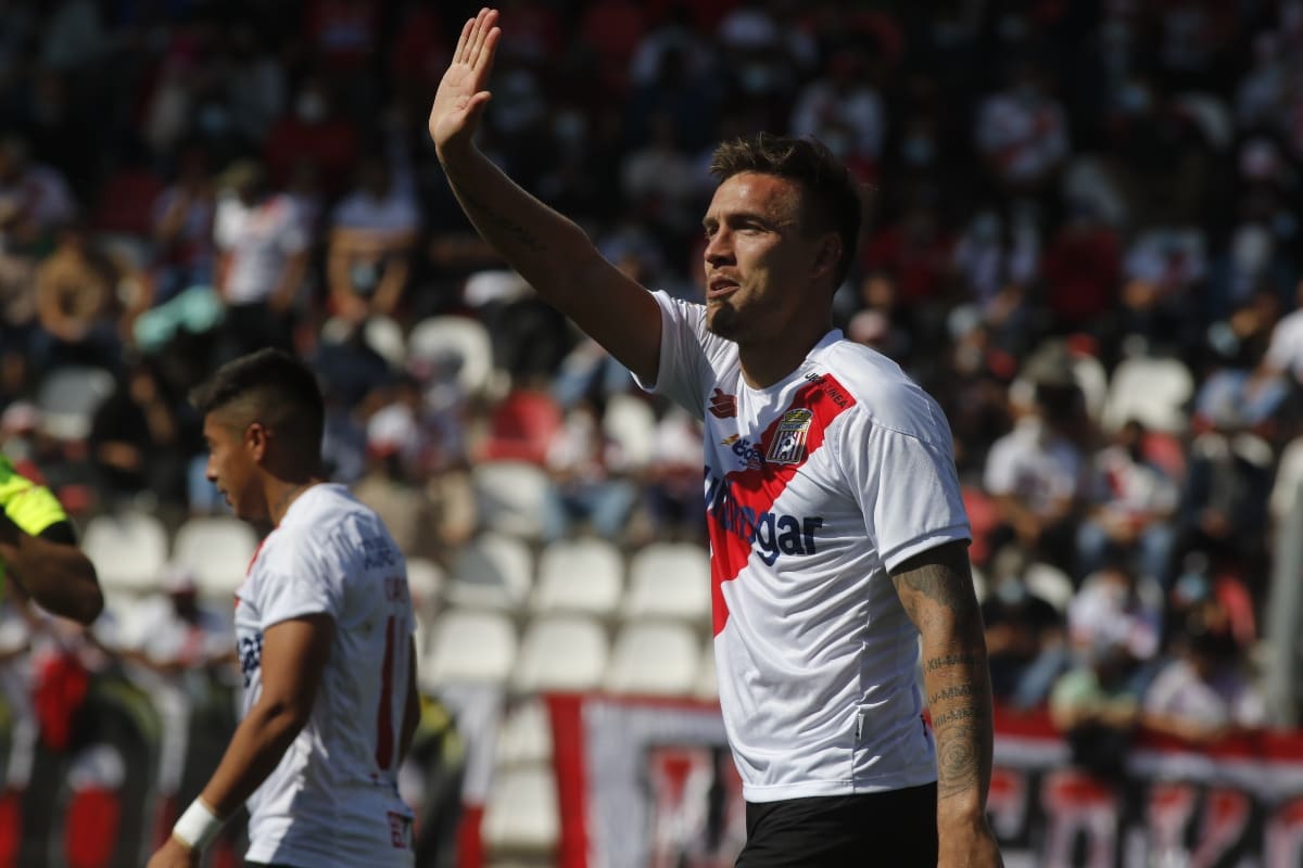 Matías Cahais, llegó en la temporada 2022 a Curicó Unido. Foto: Agencia Aton.