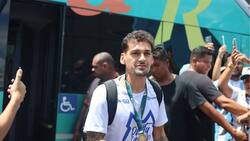 Chofer de app en Brasil quedó locó: llevó a Matías Cavalleri un día después del título... ¡Y con medalla!