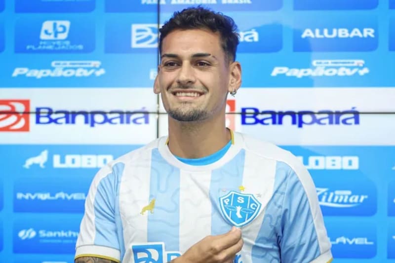 El chileno aún no debuta en el Paysandu.