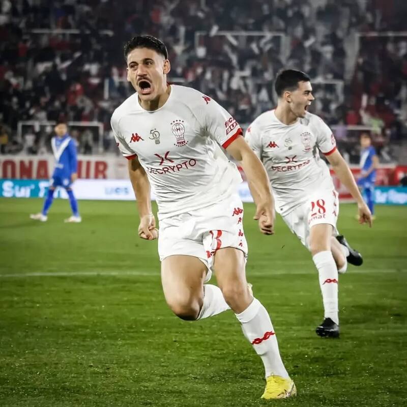 El delantero uruguayo jugó en Huracán entre 2021 y 2023