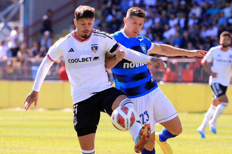 Matías de los Santos trabaja diferenciado en Colo Colo en la previa al Clásico ante la UC (Foto: Aton)