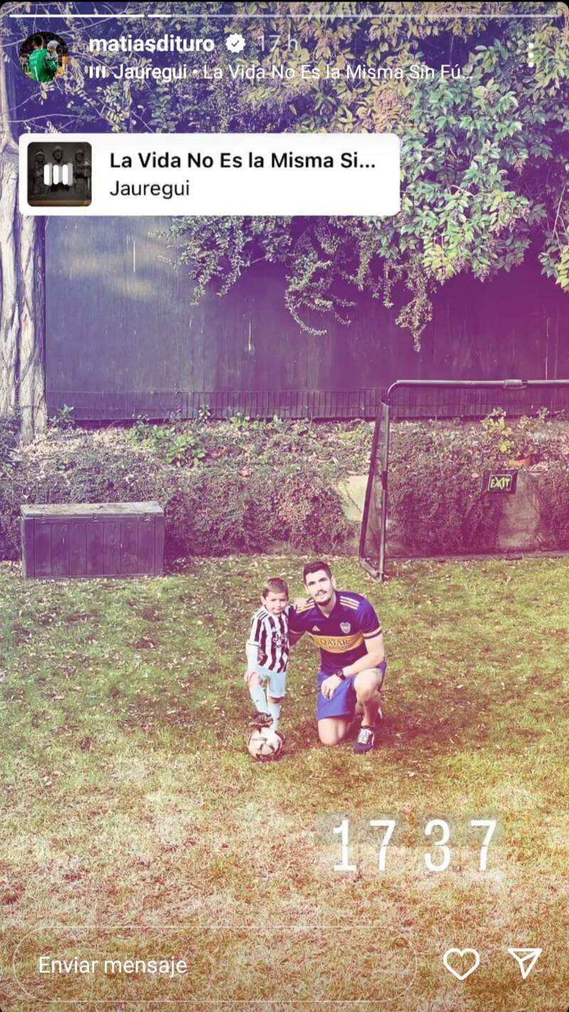 Matías Dituro, arquero del Club Universidad Católica. Foto: Instagram de Matías Dituro.