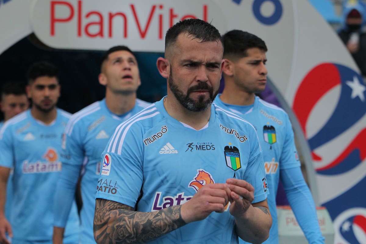 El delantero en su paso por O'Higgins. Foto: Agencia Aton.