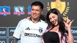 VIDEO | El colocolino y romántico momento de Matías Fernández con su pareja tras su presentación como nuevo refuerzo