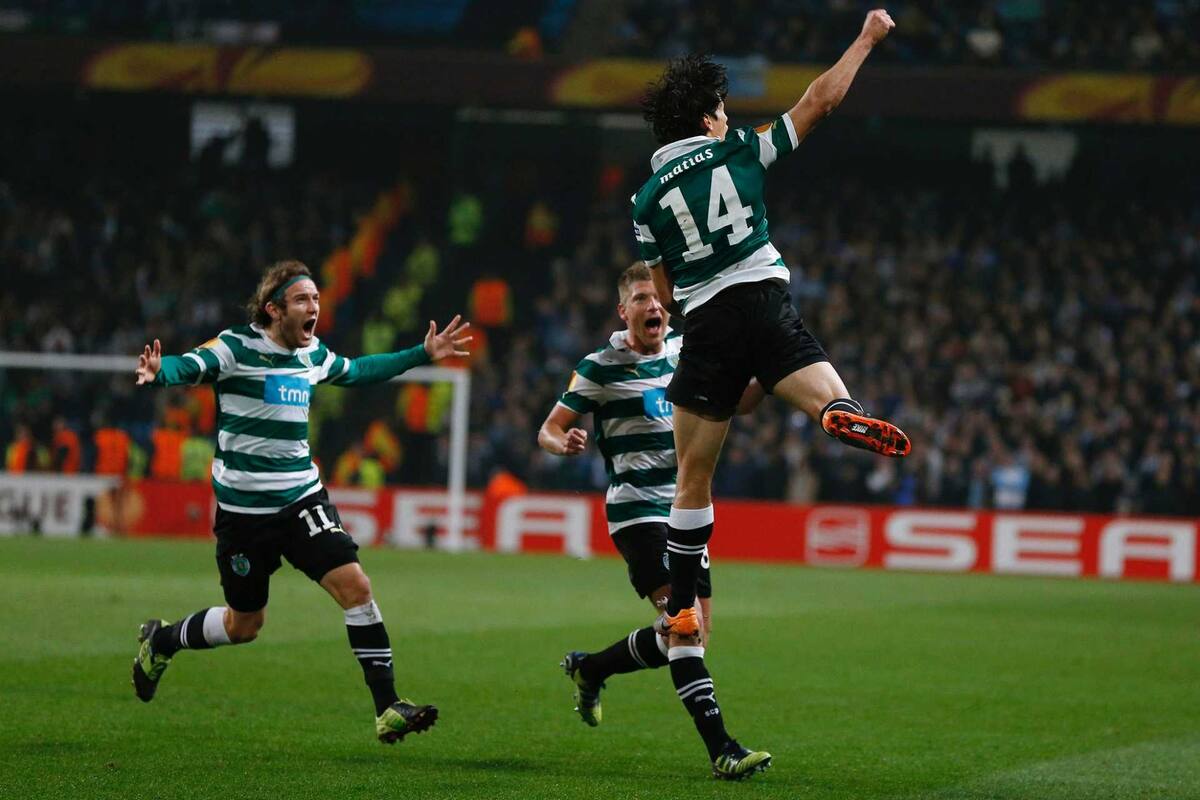 Cuando brillaba en Lisboa. Foto: @SportingCP