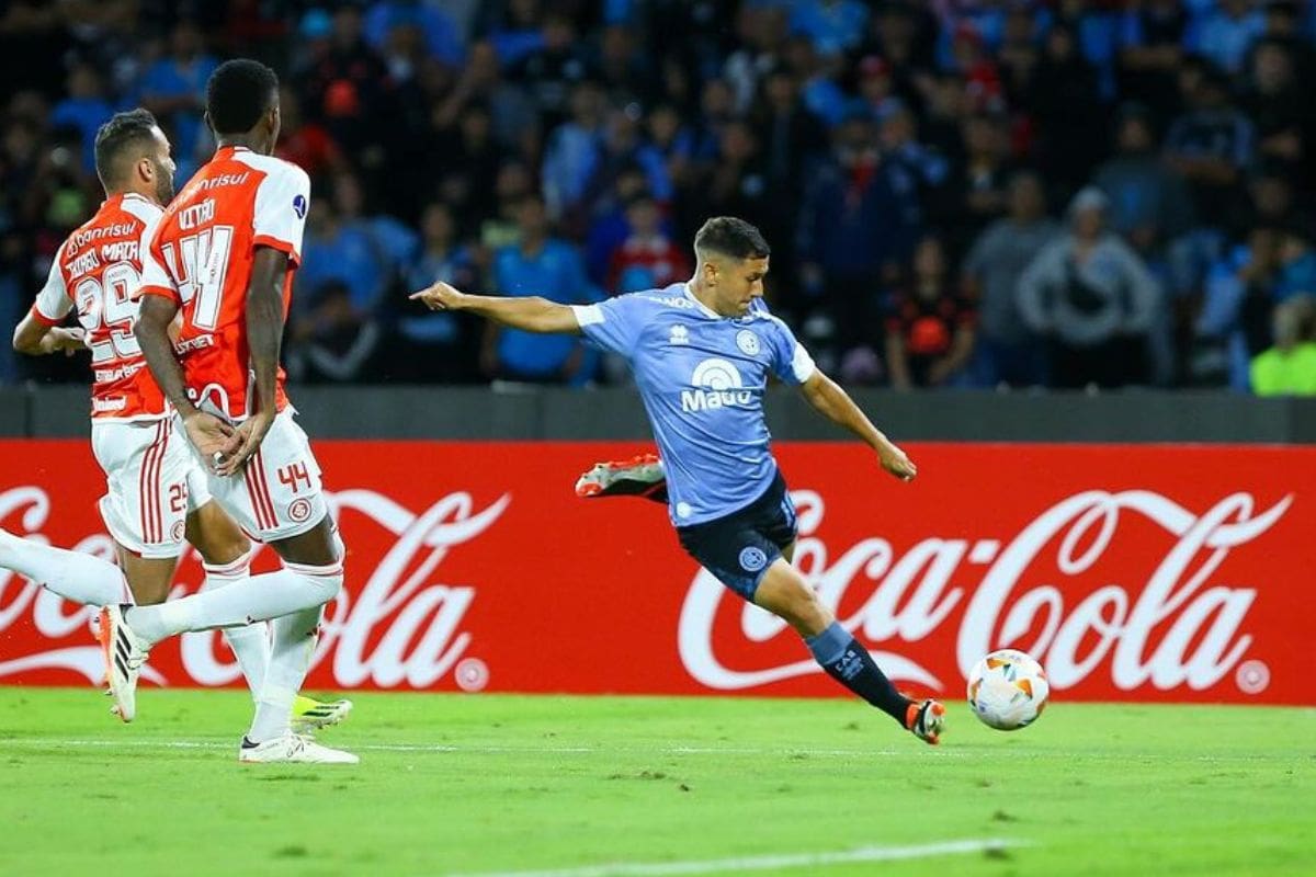 destaca en Belgrano de Córdoba y es líder del Grupo C de la Copa Sudamericana. Foto: Instagram Matías Marín.