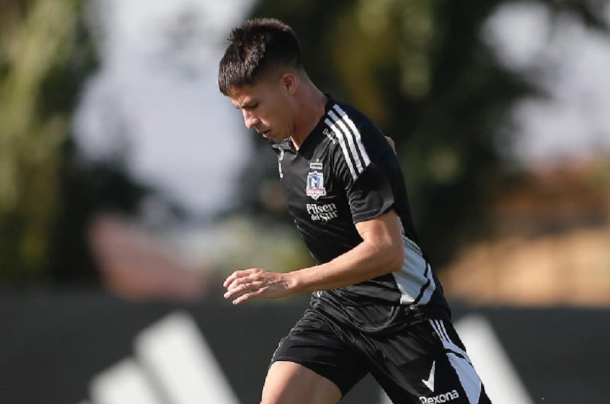 Matías Moya regresó a los entrenamientos de Colo Colo a la par