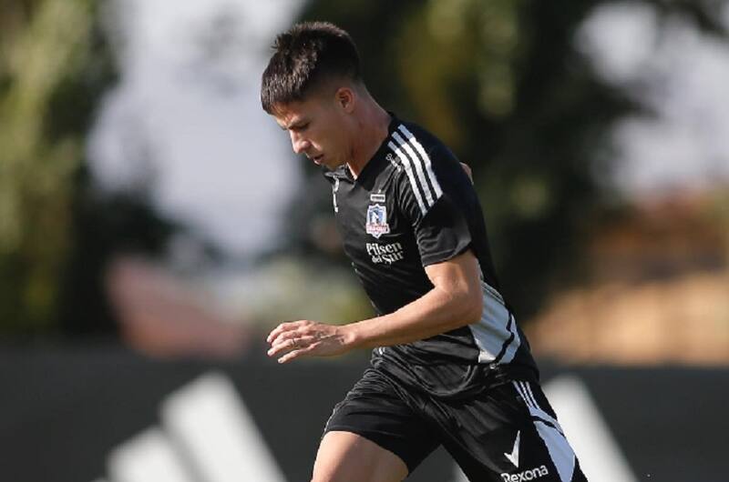 Matías Moya regresó a los entrenamientos de Colo Colo a la par