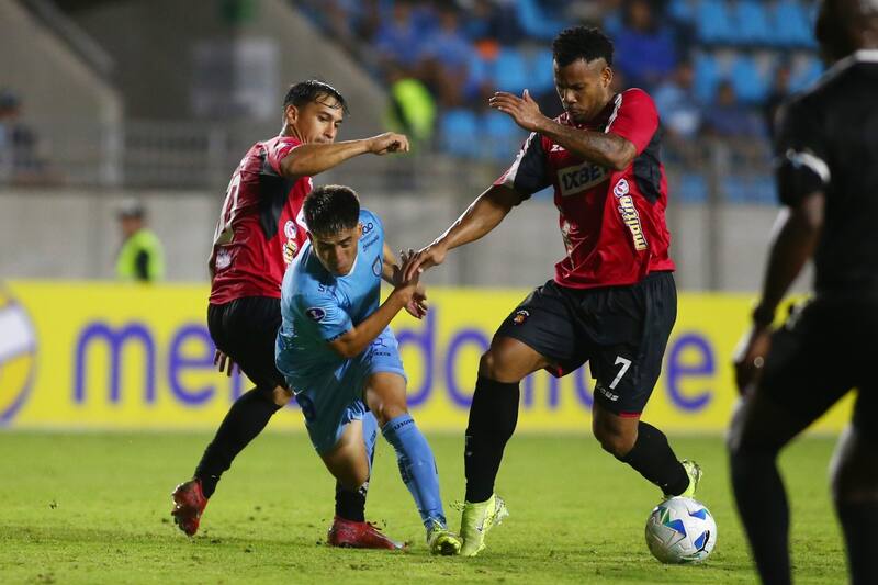 en el partido contra Caracas por Copa Sudamericana. Foto: Aton.