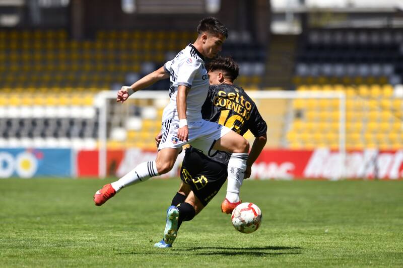 en el partido de Colo Colo ante Coquimbo Unido.